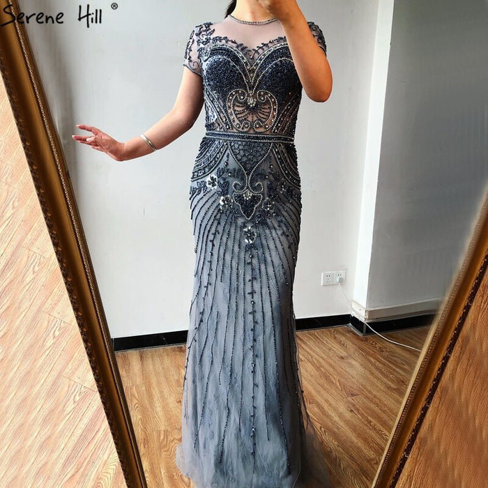 Luxury Dubai \Evening Dresses Beading Diamond LA70152 On Sale - SERENE HILL