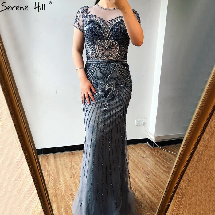 Luxury Dubai \Evening Dresses Beading Diamond LA70152 On Sale - SERENE HILL
