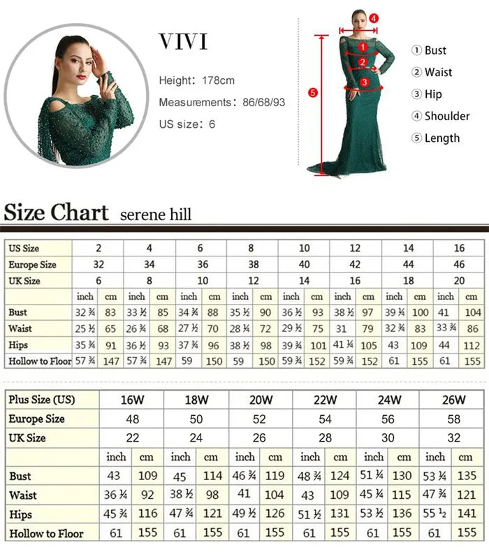 Luxury Dubai Long Sleeves Mermaid Lilac Evening Dress LA72471 - SERENE HILL