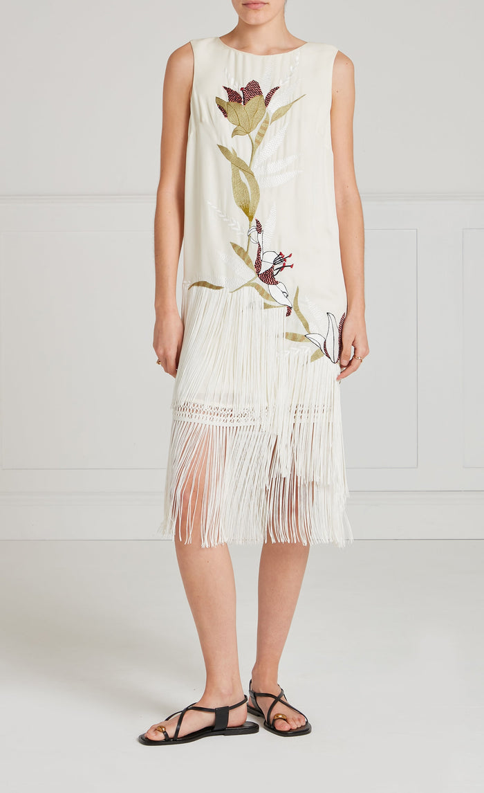 Madeline Mini Dress - Ivory