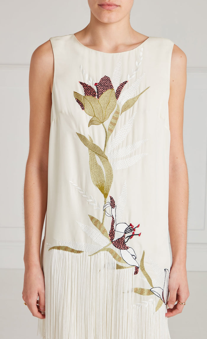 Madeline Mini Dress - Ivory