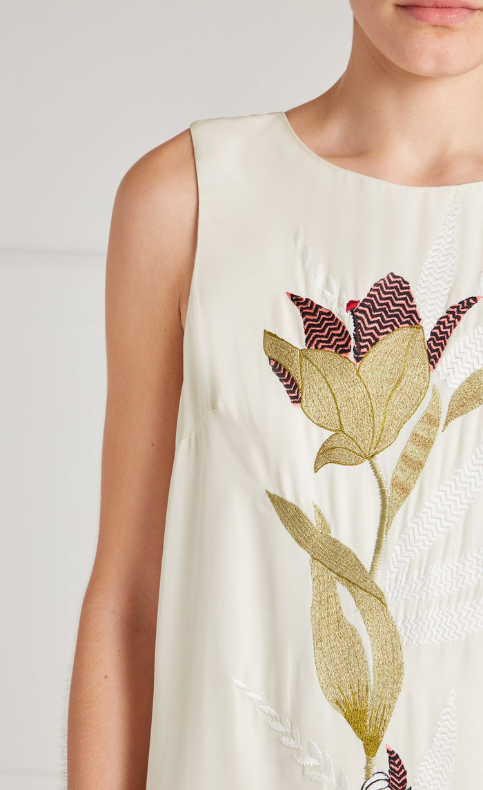 Madeline Mini Dress - Ivory