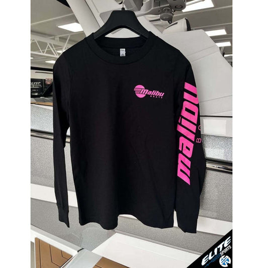 MALIBU/ELITE WOMENS LS TEE - PINK