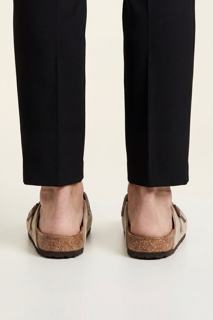 Marcello Suede Clog Oatmeal