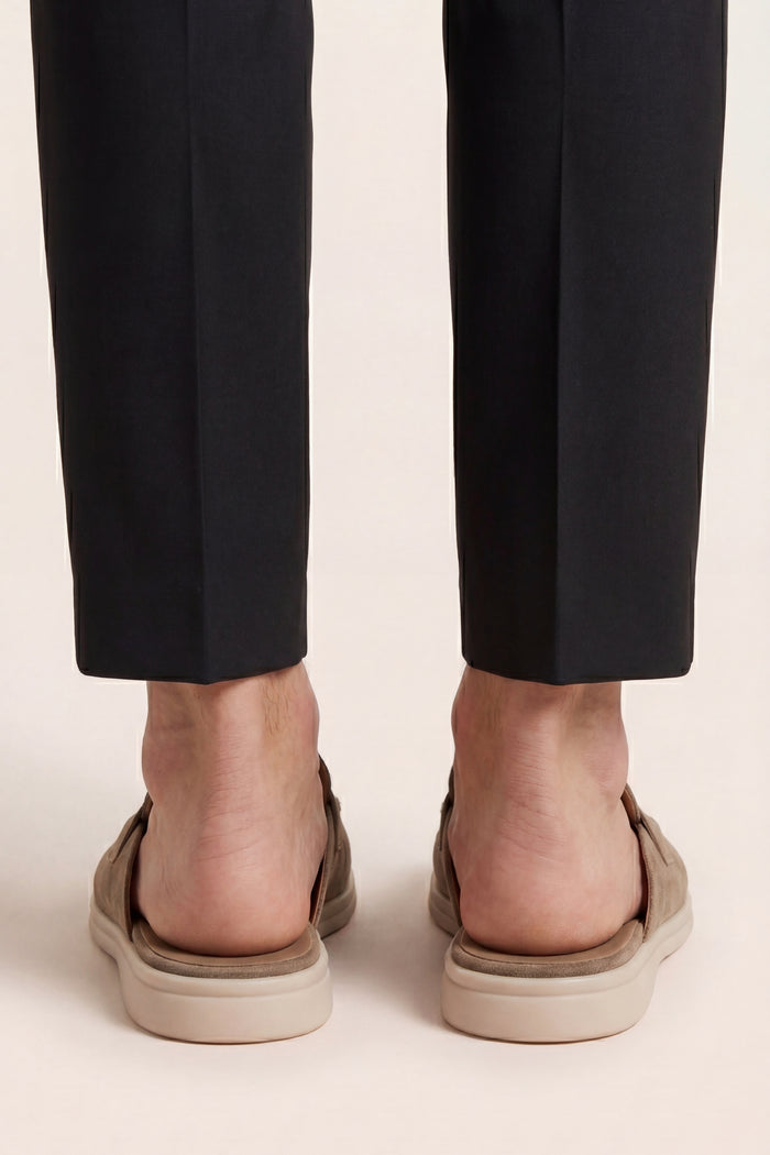 Maretti Buckle Mule Beige