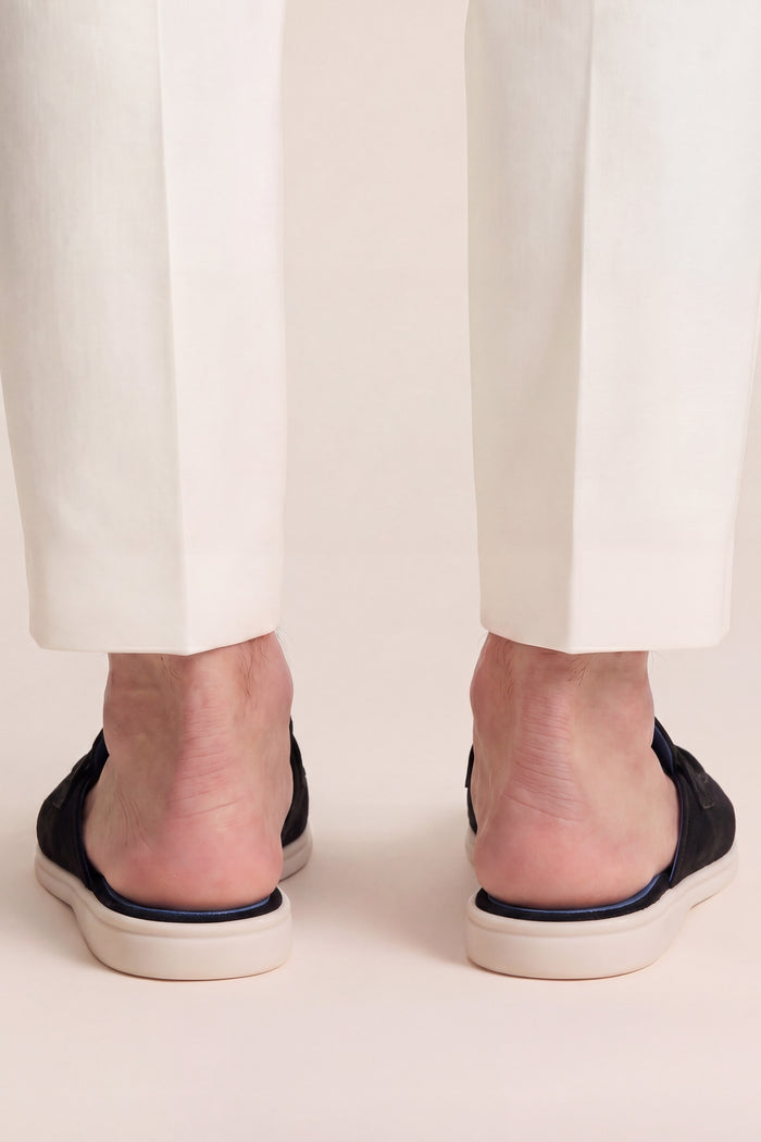 Maretti Buckle Mule Black