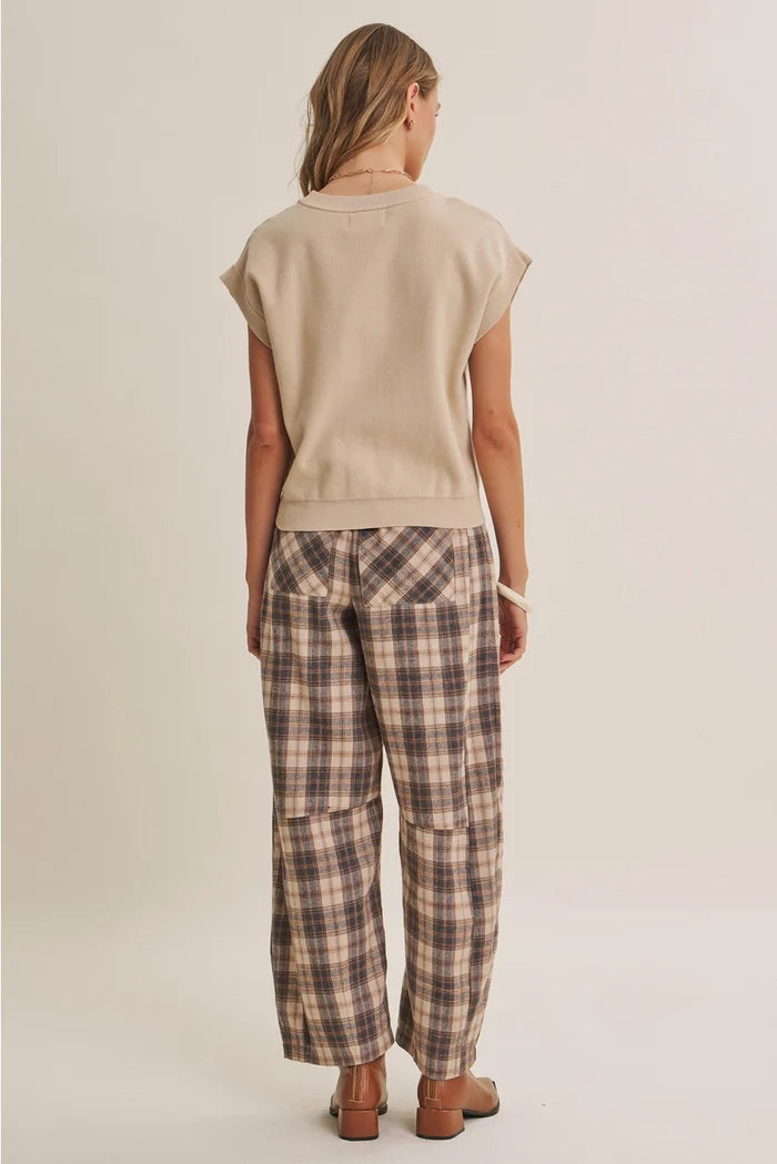Margot Cotton Knit Vest