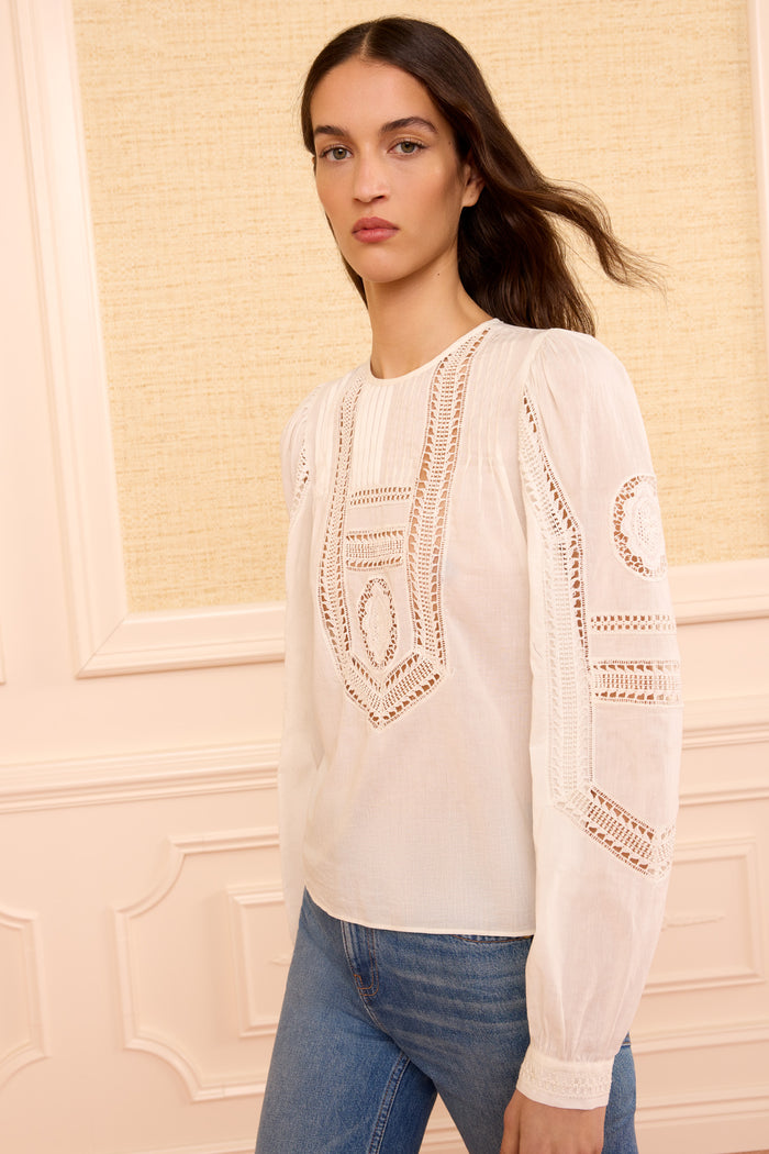 Marlowe Cotton Top - Pristine