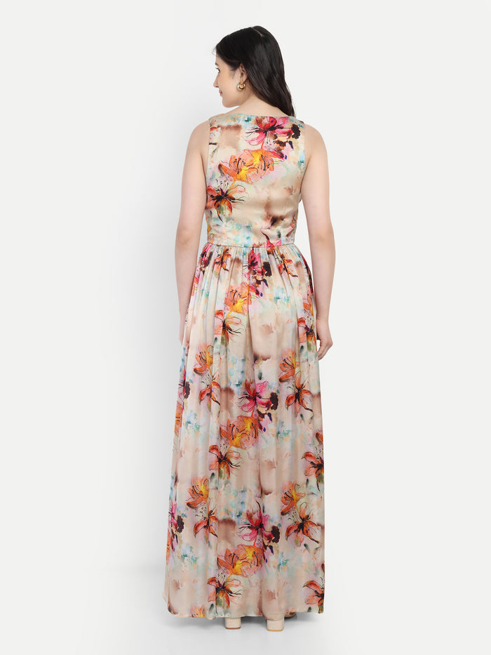 Marrie Dress women’s modal satin dress with elegant modern styling