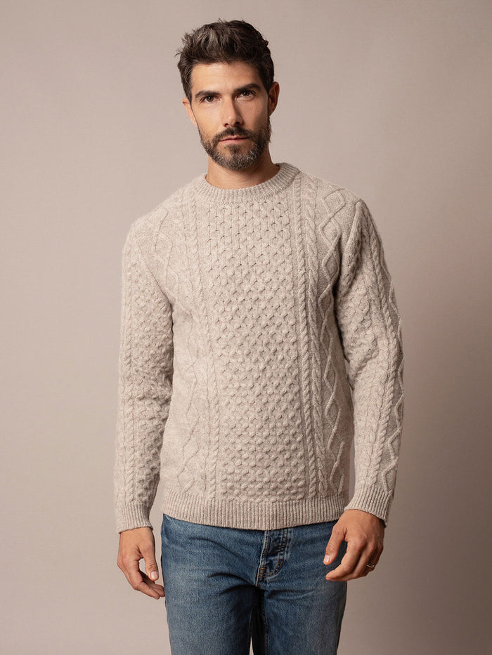 Men's Cable Jumper