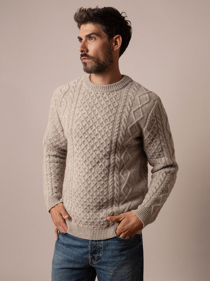 Men's Cable Jumper