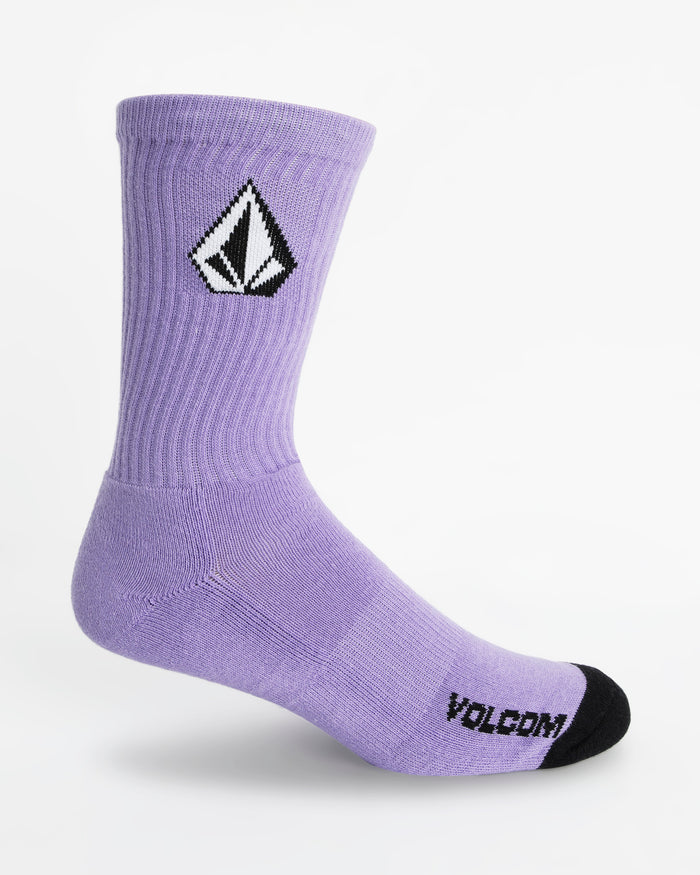Mens Full Stone 3 Pack Crew Socks