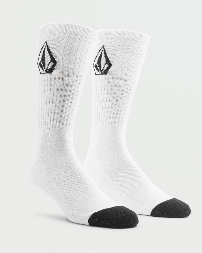 Mens Full Stone 3 Pack Crew Socks