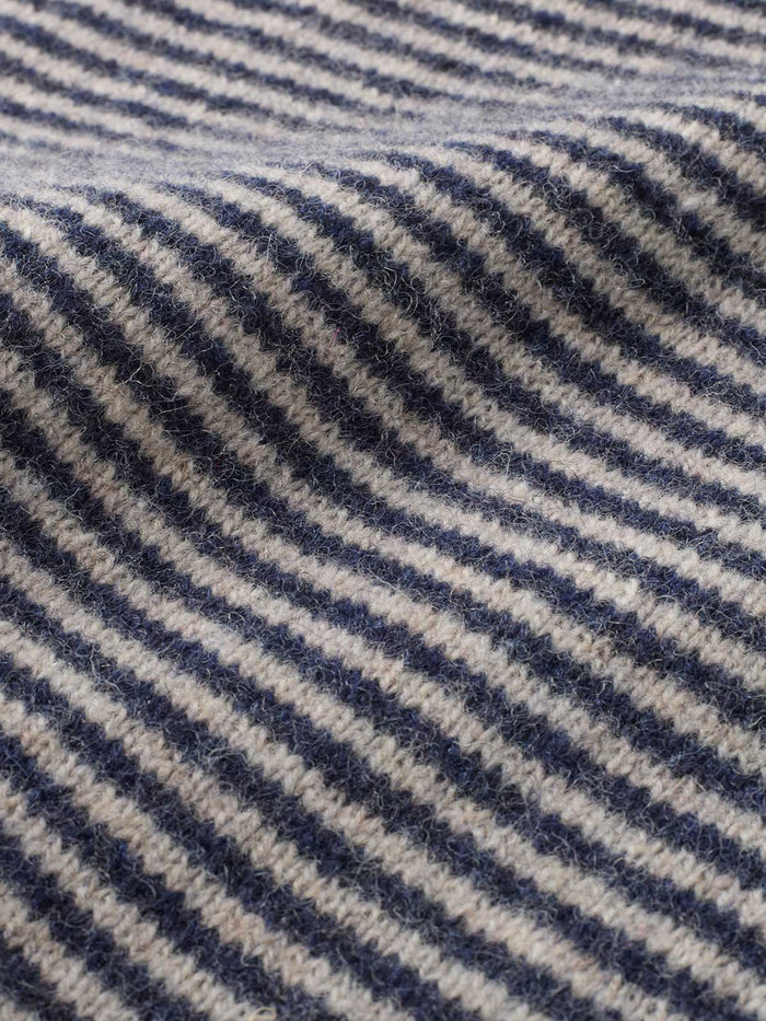 Microstripe Triangle Scarf