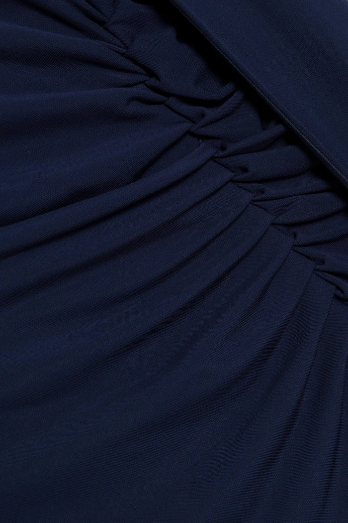 Midnight Demi Cape Gown - Amor Lafayette