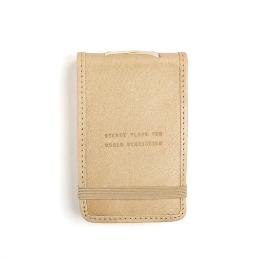 Mini Leather Journal - Honey