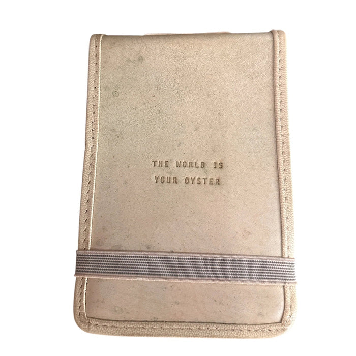 Mini Leather Journal - Honey