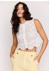 MINKPINK Talia Broidery Top
