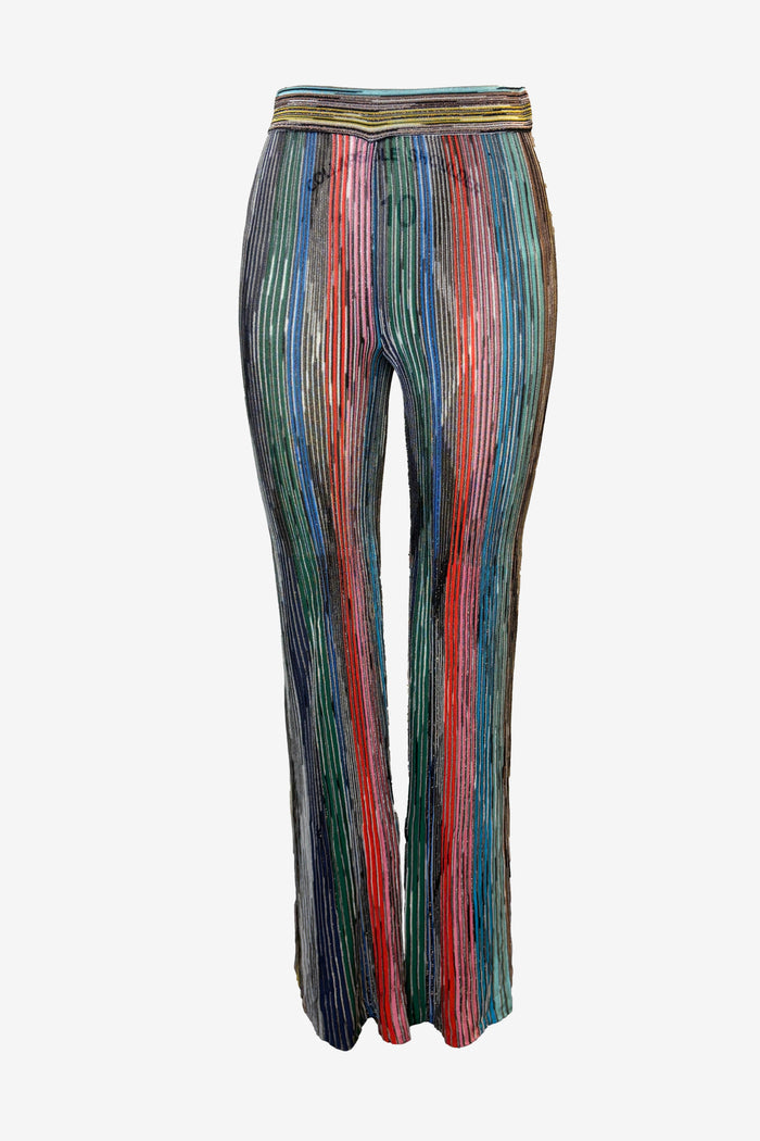 Missoni Multicoloured Flared Pants image 0