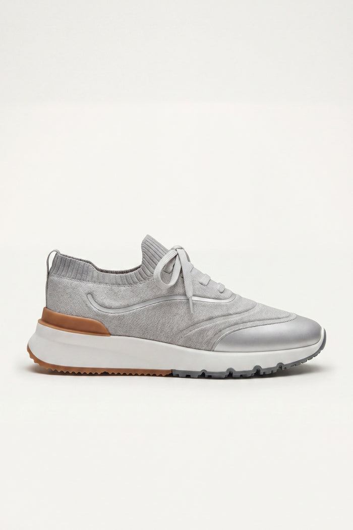 Montero Mesh Sneaker Silver
