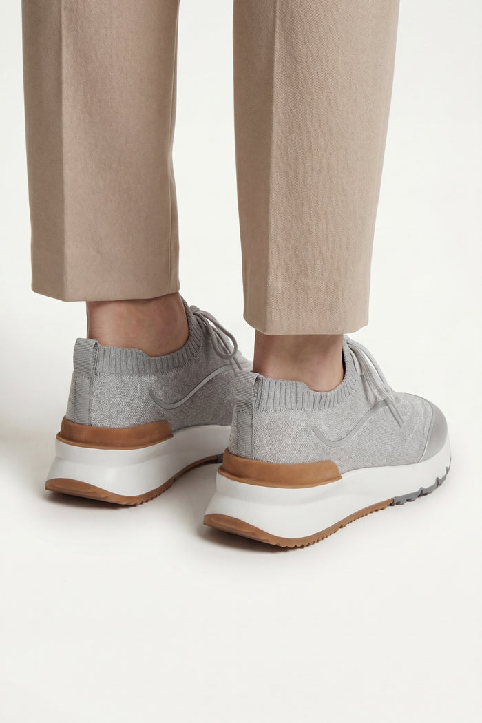 Montero Mesh Sneaker Silver