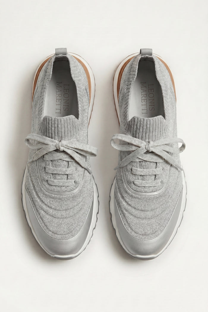 Montero Mesh Sneaker Silver