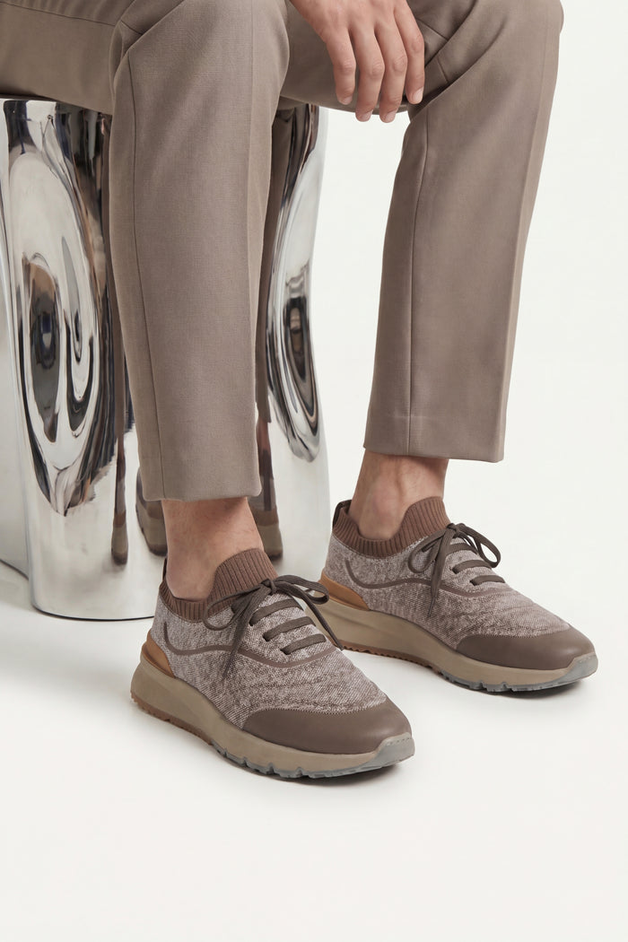 Montero Mesh Sneaker Taupe