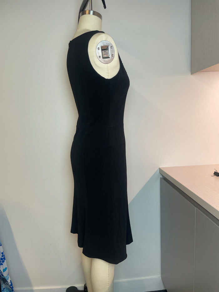 Moschino Embellished Neckline Midi Dress image 1