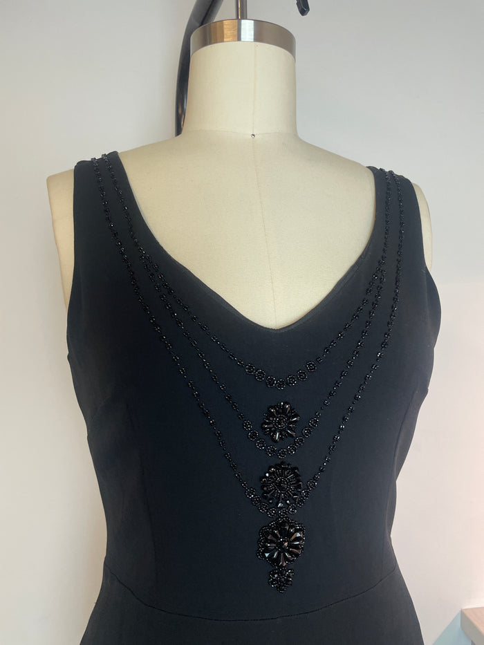 Moschino Embellished Neckline Midi Dress image 2