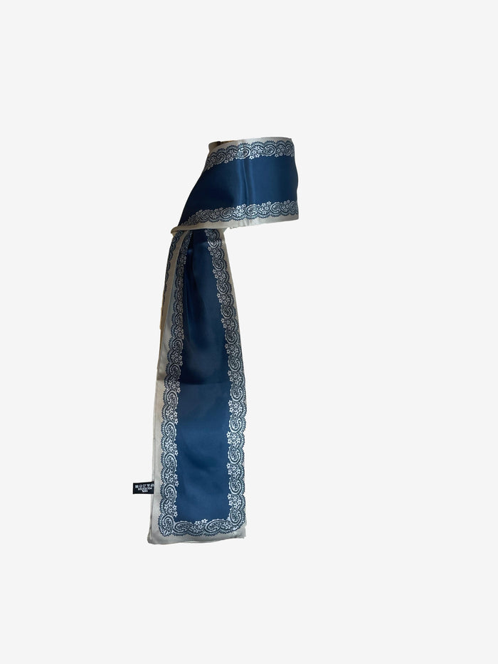 Moss & Spy Satin Short Scarf image 0