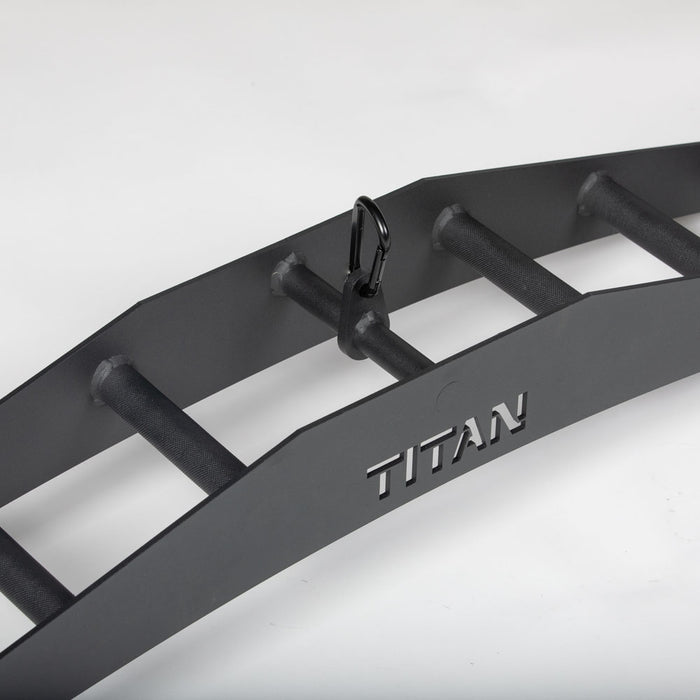 Multi-Grip Lat Pull Down Attachment - Includes carabiner and is ready to use out of the box
