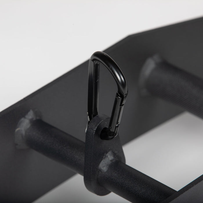 Multi-Grip Lat Pull Down Attachment - Includes carabiner and is ready to use out of the box