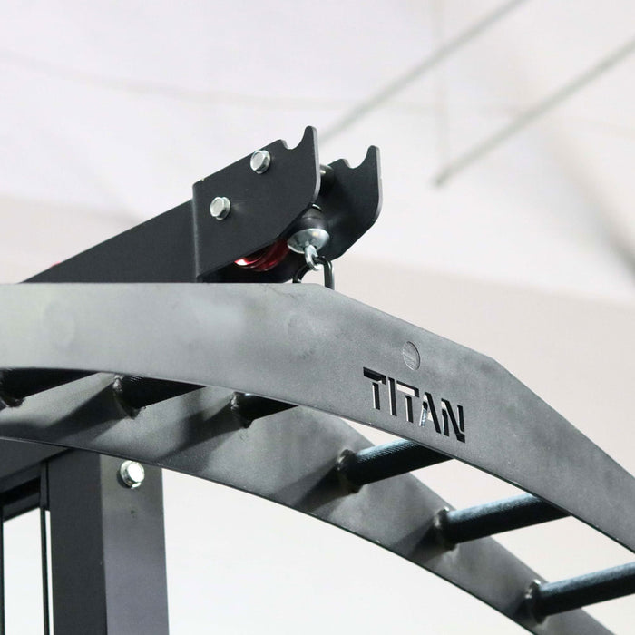 Multi-Grip Lat Pull Down Attachment - Designed for use with the Plate-Loaded Lat Tower or Lat Tower