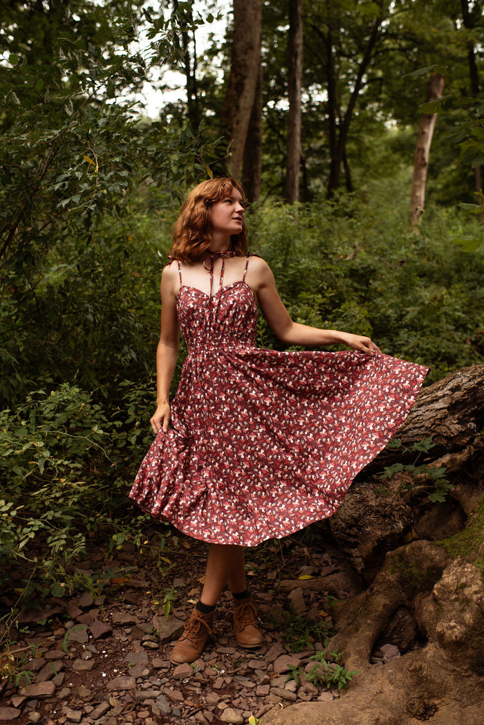 (Interest Check) Mushroom Picnic Dress (Coming September 15th) - Mochipan
