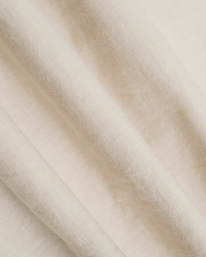 Natural Linen Solid Shirt - Salmon