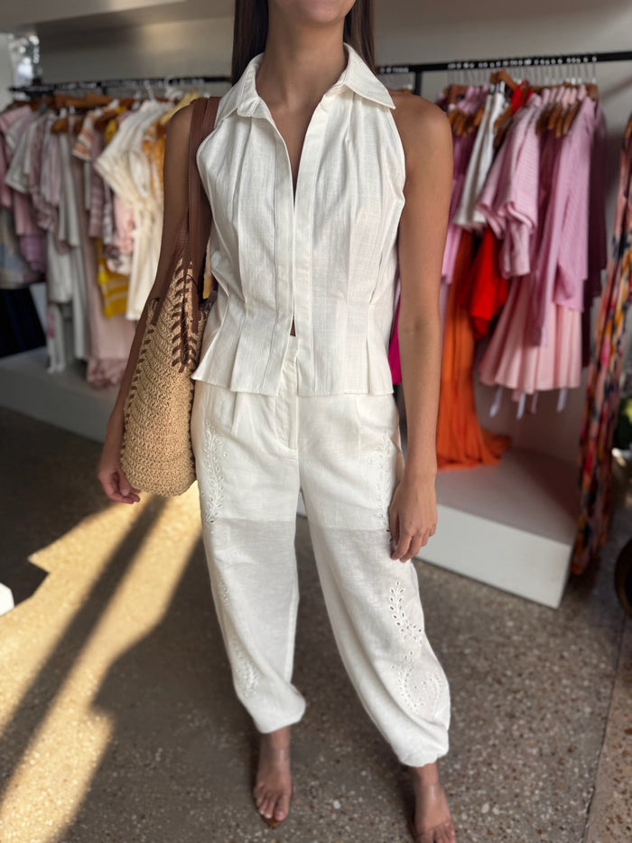 Natural Meg Top - Amor Lafayette