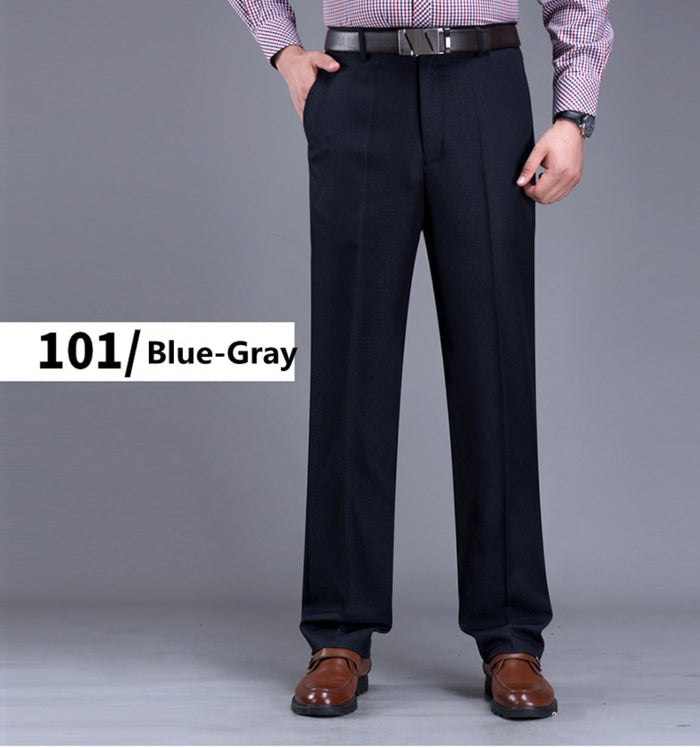 Navy 555 Mens Formal Trousers - SimonVon Shop
