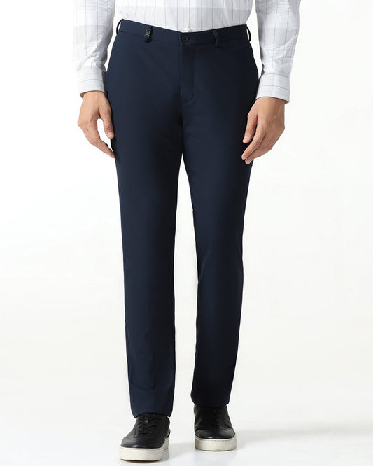 Navy Techpro Solid Trouser - Ashley