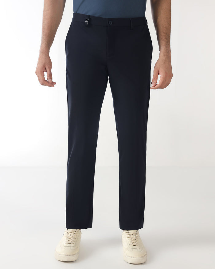 Navy Techpro Solid Trouser - Explorer