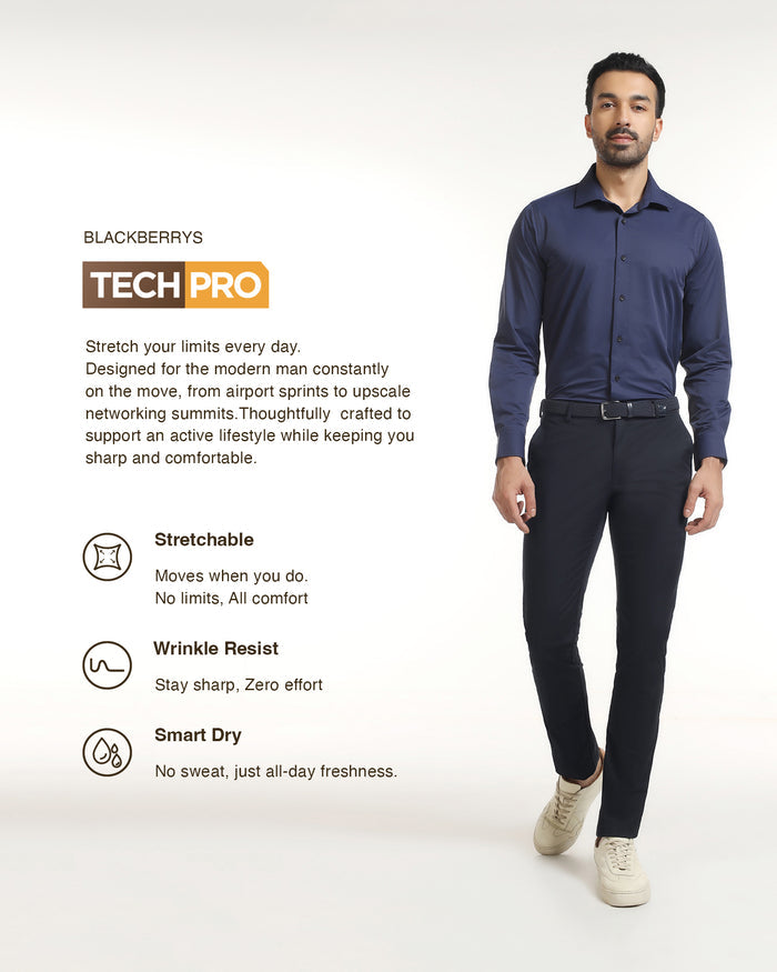 Navy TechPro Textured Khakis - Rapid