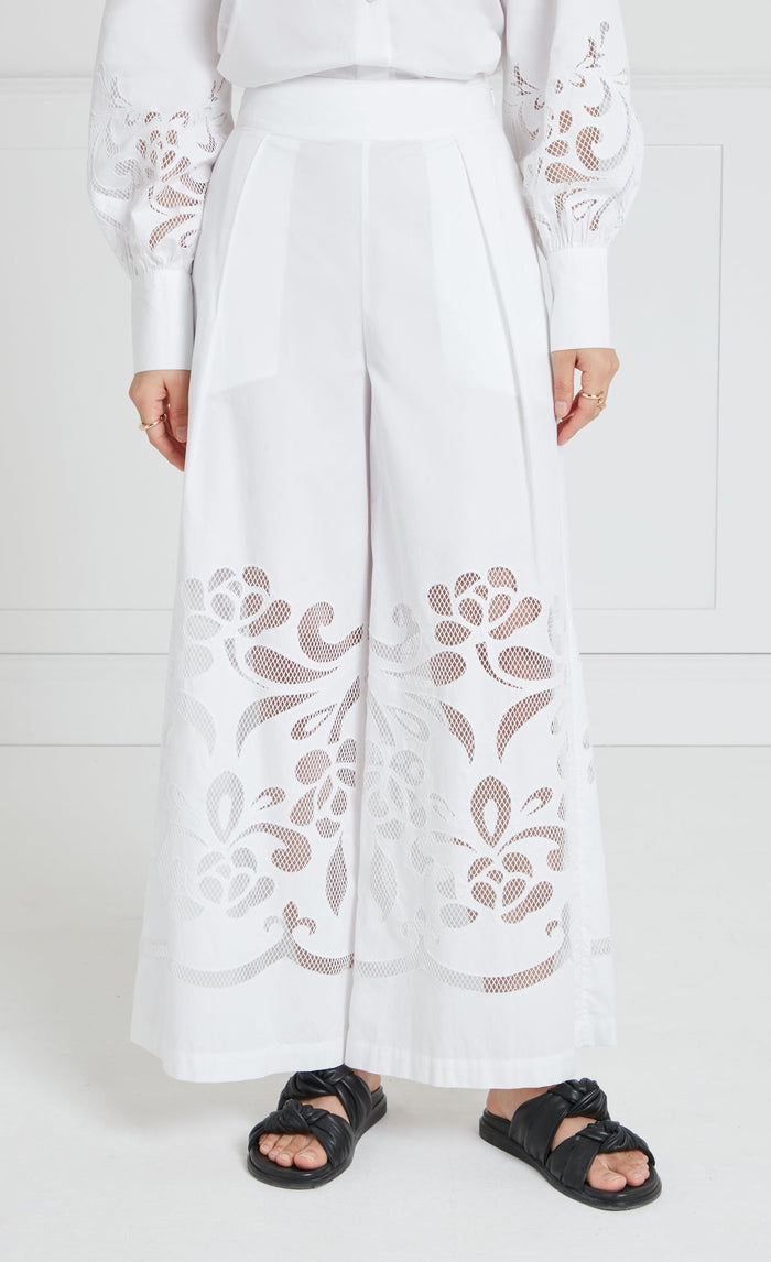 Nelle Trousers - White