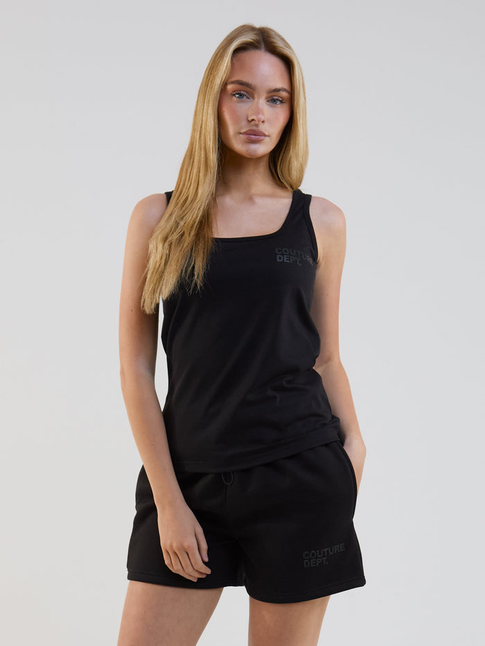 Neura 3-Pack Cotton Vests - Black/Stone/Dark Grey