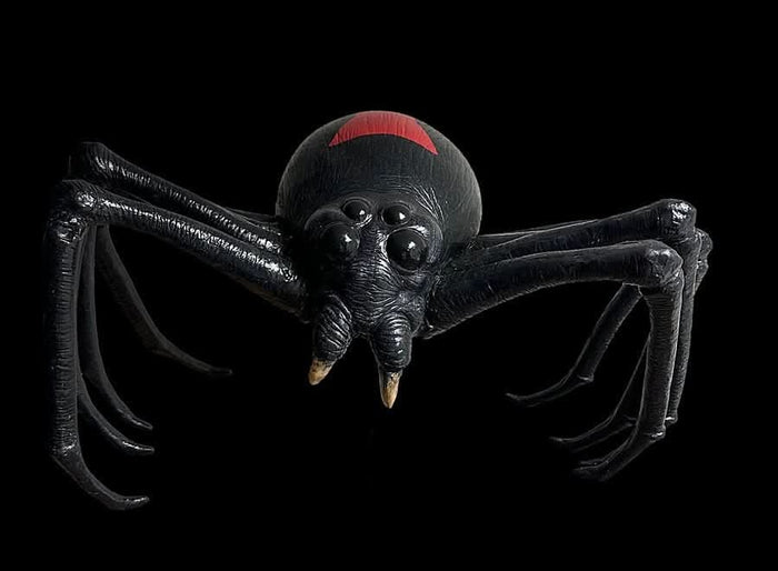 "Giant Black Widow Spider" 24" wide, Monster Halloween Prop