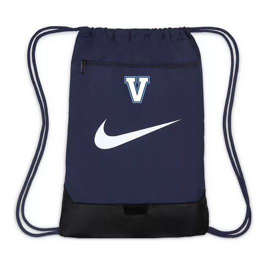 Nike Brasilia Drawstring Bag - Navy