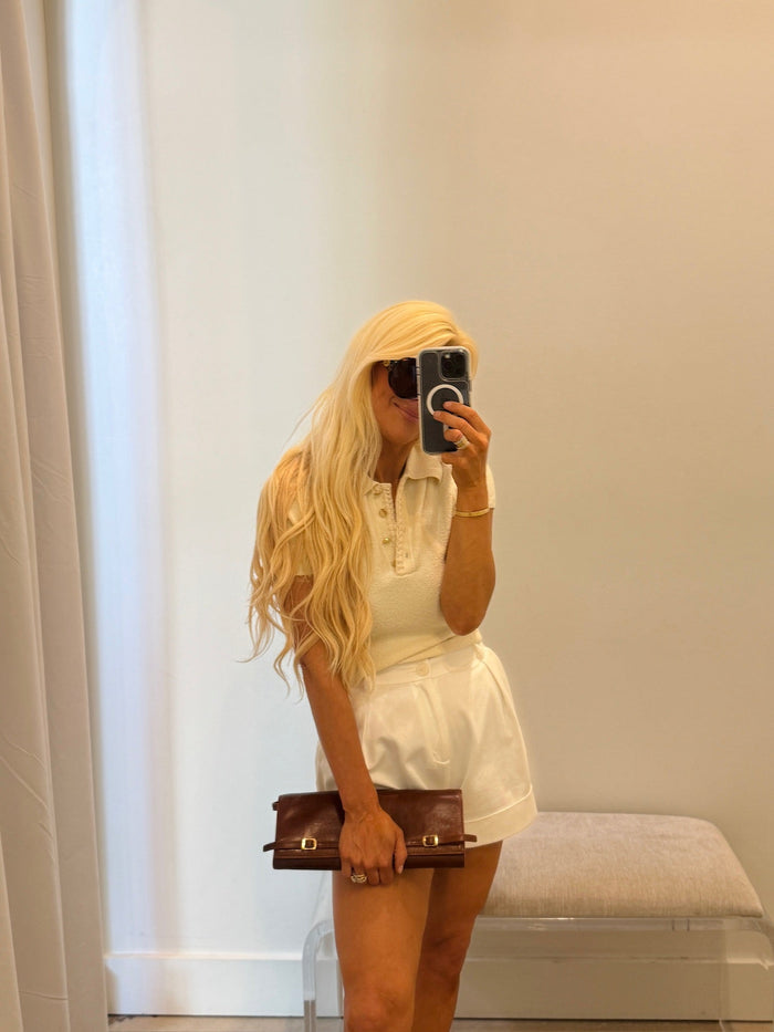 NARA CUFFED SHORTS - Amor Lafayette