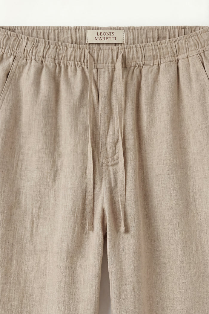 Novara Linen Pantalon Beige