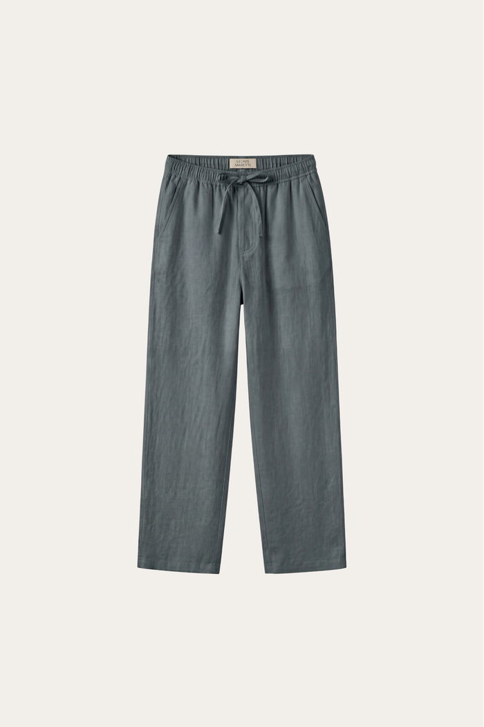 Novara Linen Pantalon Green