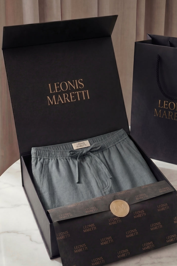 Novara Linen Pantalon Green