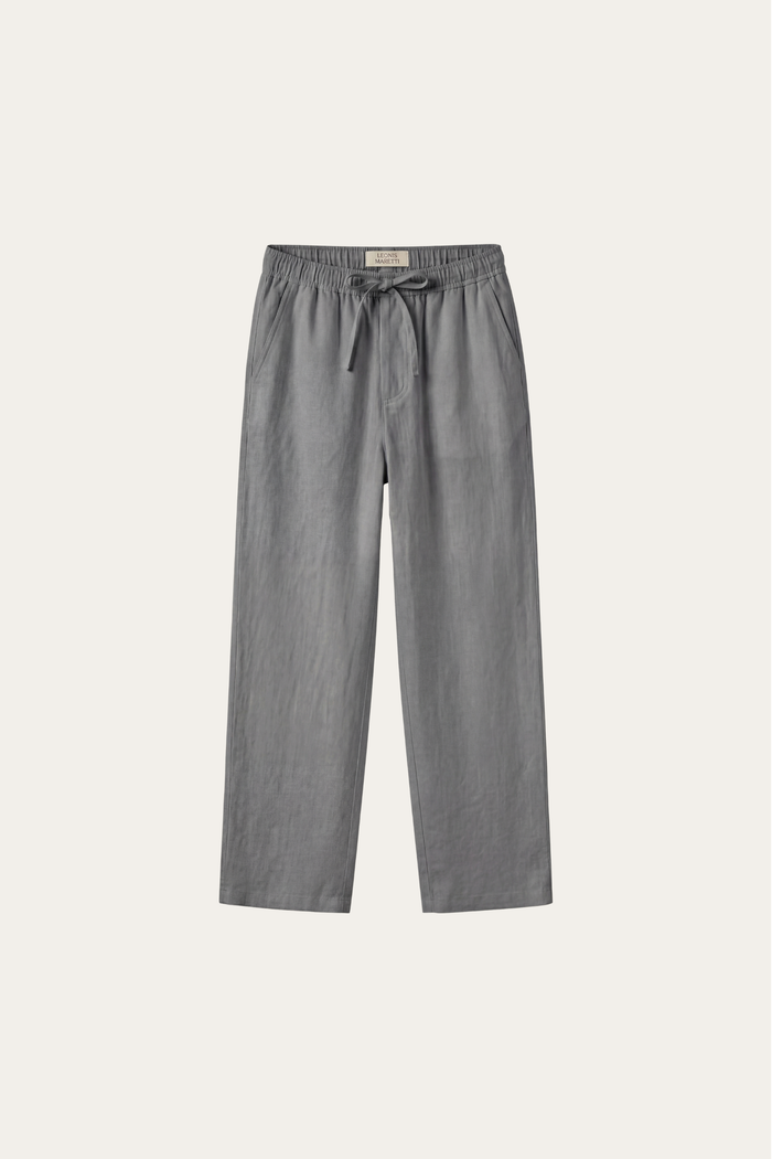 Novara Linen Pantalon Grey