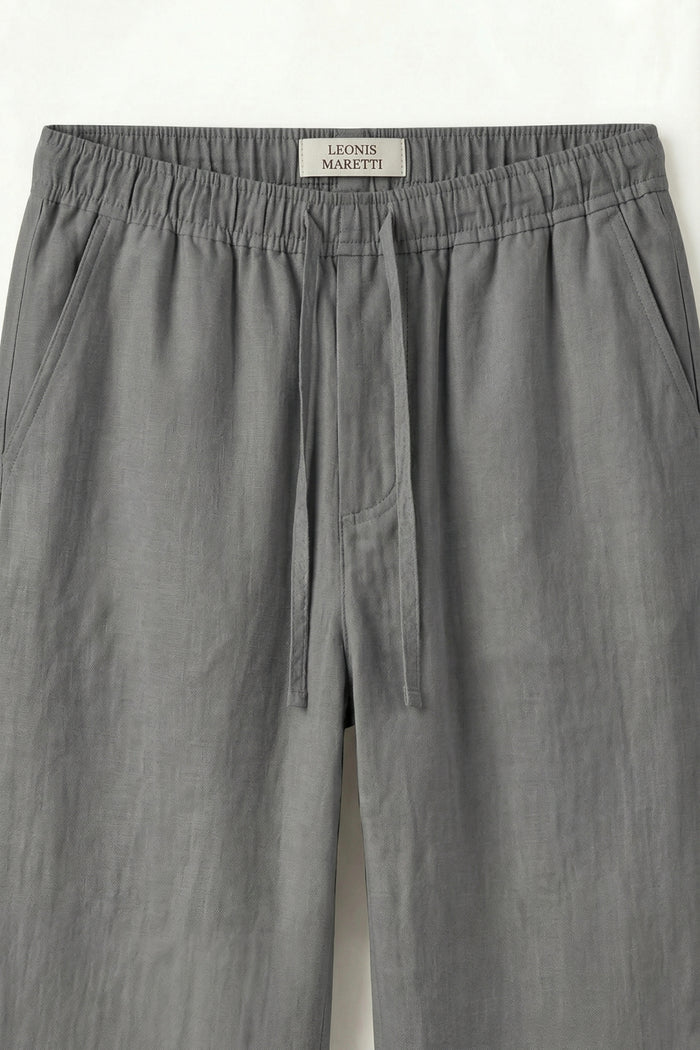Novara Linen Pantalon Grey